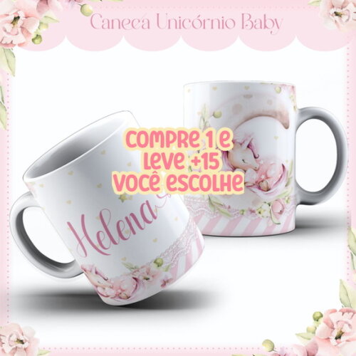 Arte Caneca Unicórnio #7577