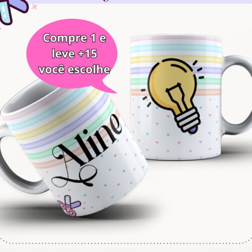Arte para Sublimação Caneca- Artesã #4063