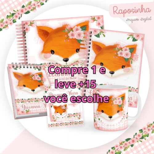 Caderneta de Vacinação Raposinha-arquivo Digital #1006