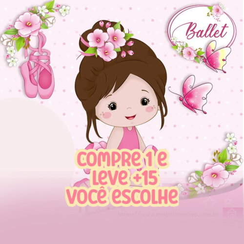 Kit Digital Bailarina #7671