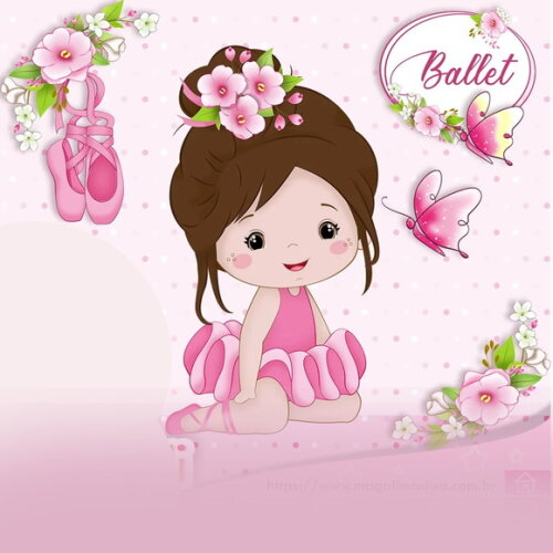 Kit Digital Bailarina #7671