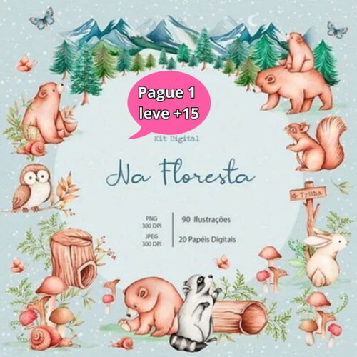 Kit Digital Bosque #3015