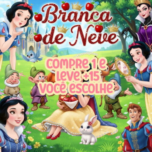 Kit Digital Branca de Neve #7674