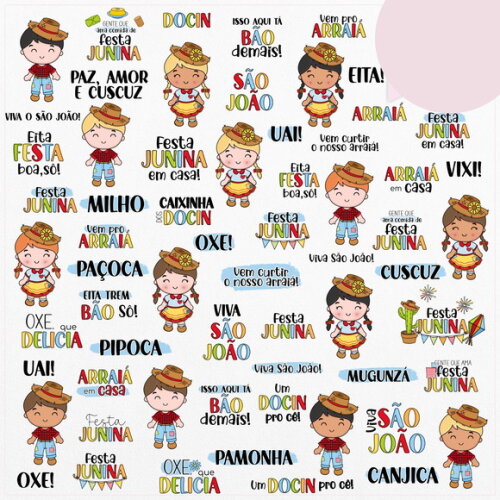 Kit Digital Combo Kit Junino #2644