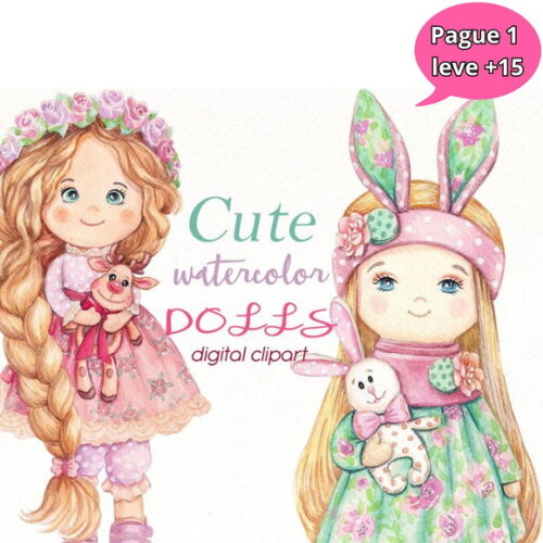 Kit Digital Dolls #3412