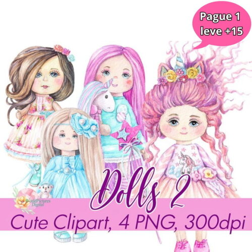 Kit Digital Dolls #3411