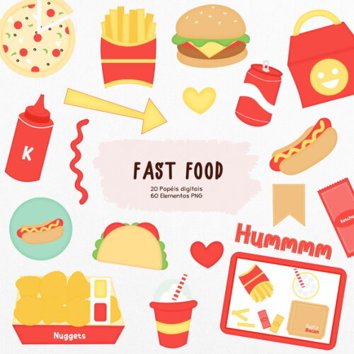 Kit Digital Fast Food #2641