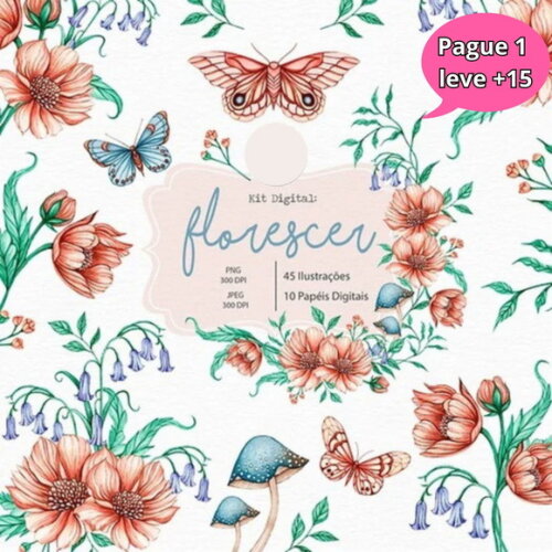 Kit Digital Florescer #3016