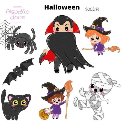 Kit Digital Halloween #642