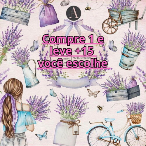 Kit Digital Lavanda #3017