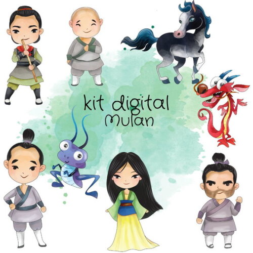 Kit Digital Mulan #391
