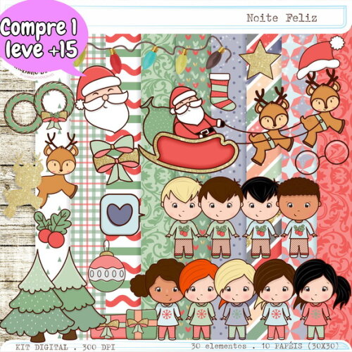 Kit Digital Natal #3558
