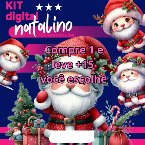 Kit Digital Natal #5701