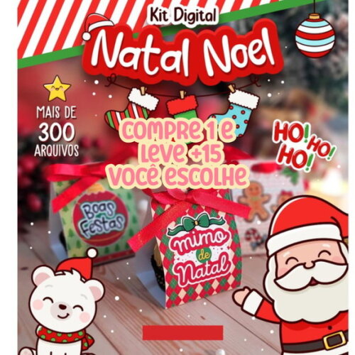 Kit Digital Natal Noel #911