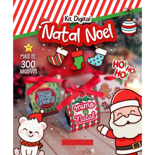 Kit Digital Natal Noel #911