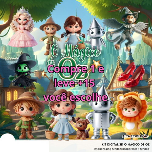 Kit Digital o Mágico de Oz #6399