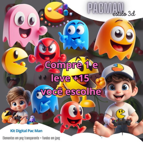 Kit Digital Pacman #6404