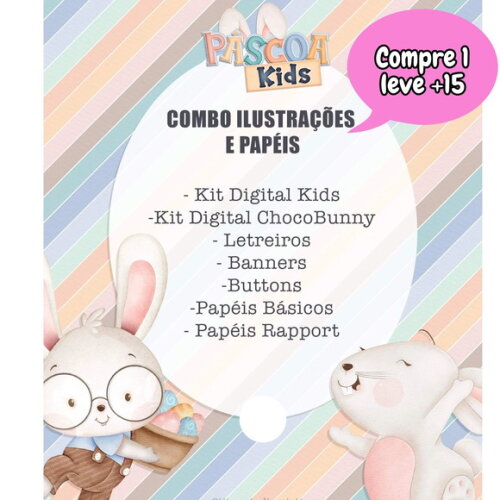 Kit Digital Páscoa #3674