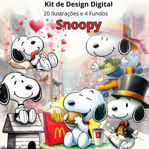 Kit Digital Snoopy #4765