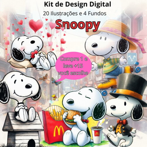 Kit Digital Snoopy #4765