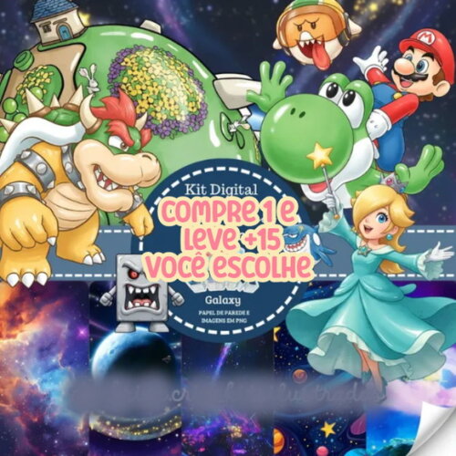 Kit Digital Super Mario Galaxy #7750