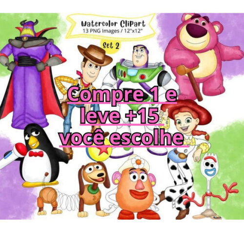 Kit Digital Toy Story #6615