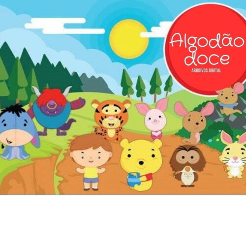 Kit Digital Ursinho Pooh #692