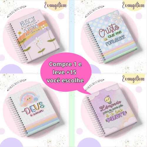 Pack Capas Cristãs - Arquivo Digital #4247