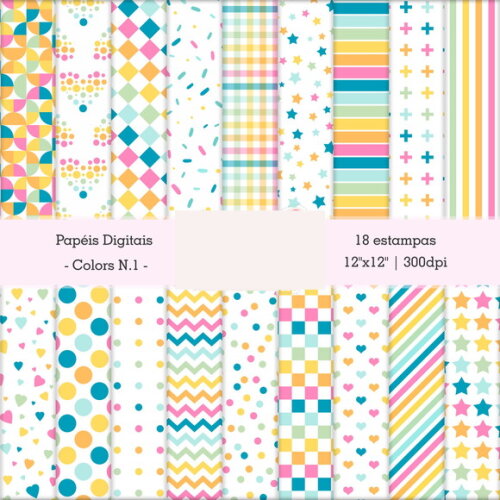 Papel Digital Color #2711