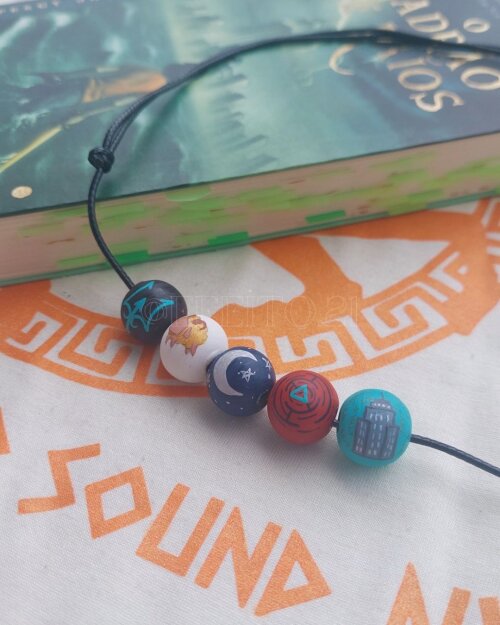 {Colar} Acampamento Meio-Sangue - Percy Jackson