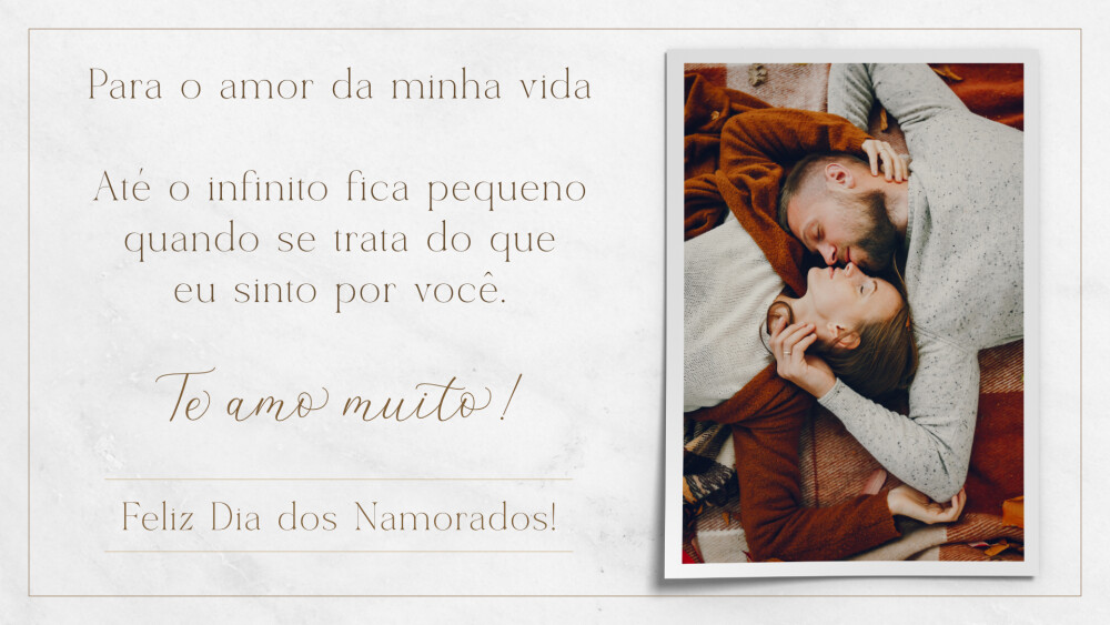 Cartão Digital Personalizado Dia dos Namorados