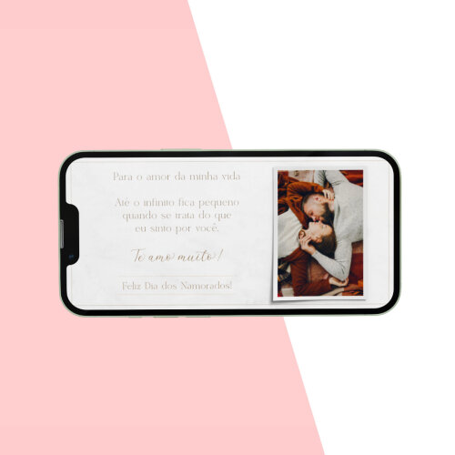 Cartão Digital Personalizado Dia dos Namorados