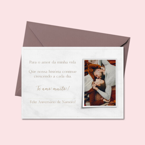 Kit digital personalizado com foto, nomes e data do casal.