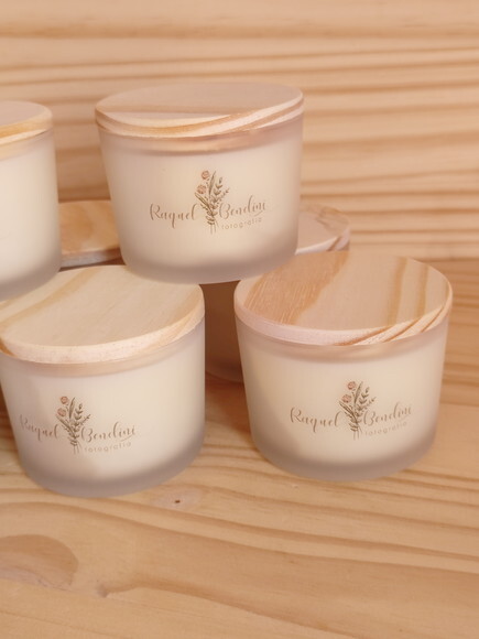 Brinde Corporativo Vela Aromática 100g Vidro Fosco