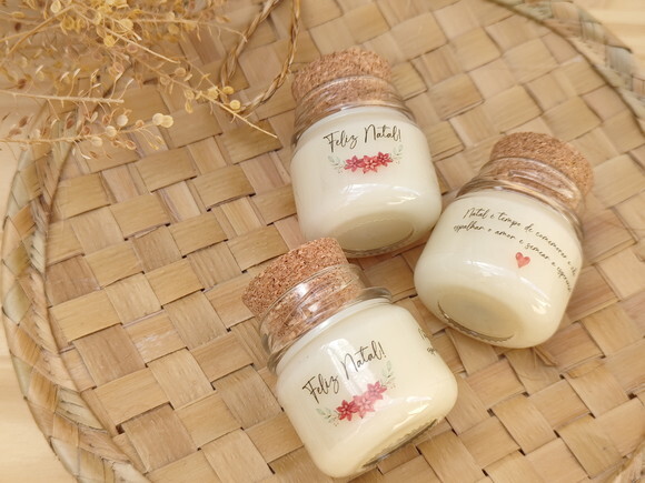 Mini Vela Aromática 40g Mimo de Natal