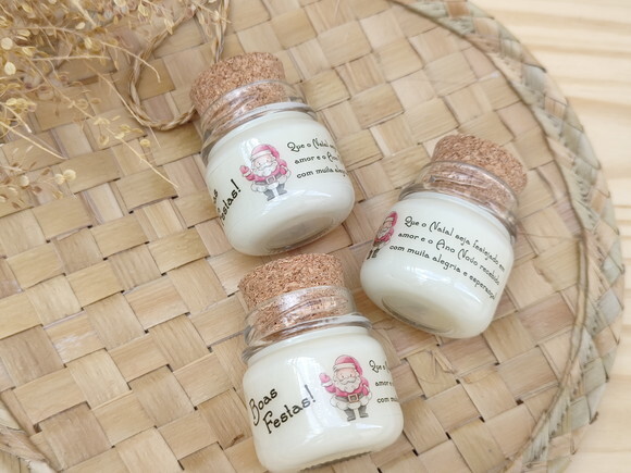 Mini Vela Aromática 40g Mimo de Natal