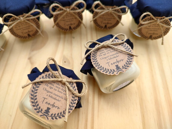 Lembrança Vela Aromática 40g Personalizada