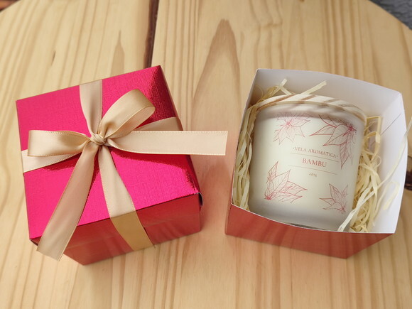 Presente de Natal Vela Aromática 220g