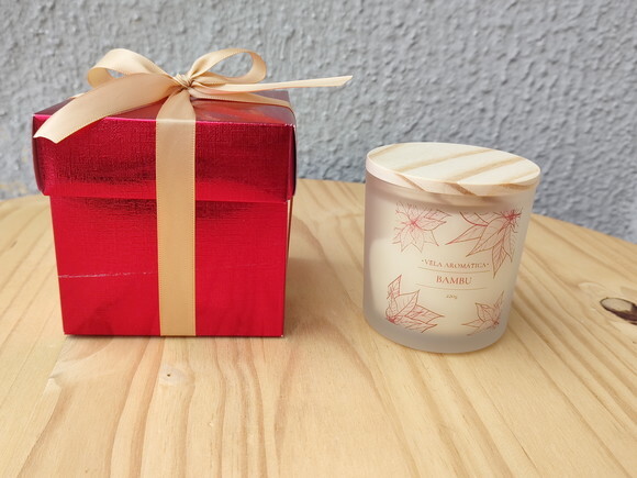 Presente de Natal Vela Aromática 220g