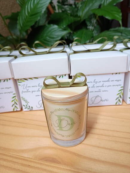 Vela Aromática 60g com Caixa Personalizada