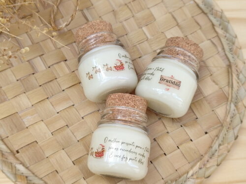 Mini Vela Aromática 40g Mimo de Natal