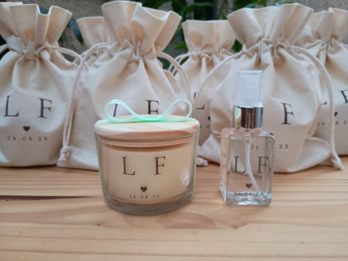 Kit Vela Aromática 100g e Home Spray 30ml com Embalagem