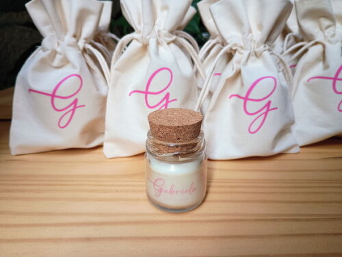 Lembrança 15 Anos Vela Aromática 40g Personalizada