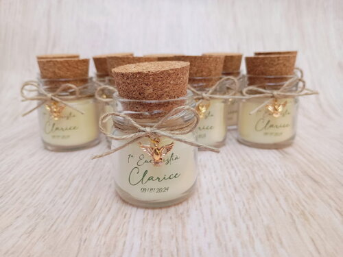 Lembrancinha Vela Aromática 40g com Pingente