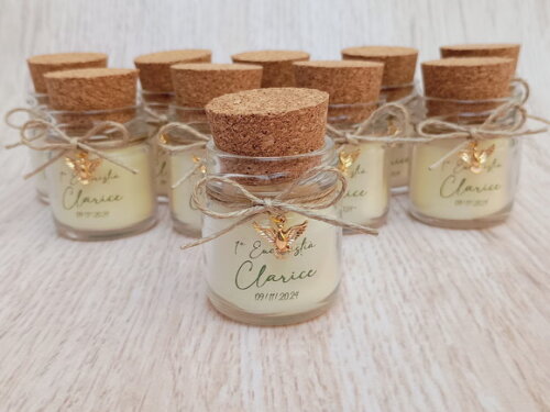 Lembrancinha Vela Aromática 40g com Pingente
