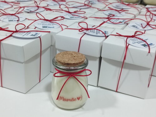 Vela Aromática 100g Brinde Corporativo com Embalagem