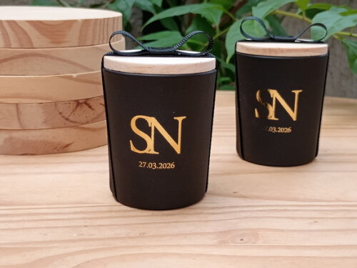 Vela Aromática 60g Personalização Metalizada