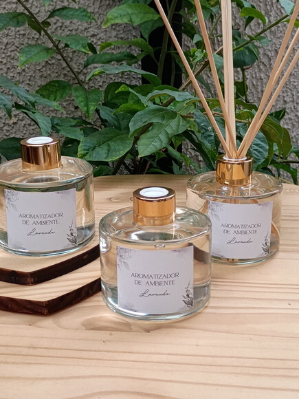 Aromatizador 240ml Personalizado com Vareta Difusoras