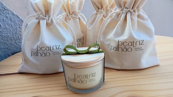 Brinde Corporativo Vela Aromática 100g Personalizada