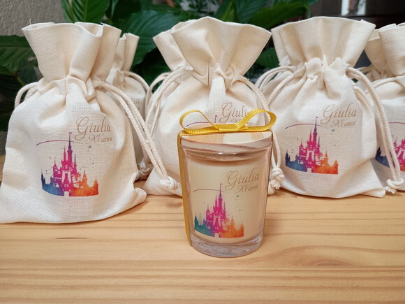 Lembrança 15 Anos Vela Aromática 60g com Saquinho